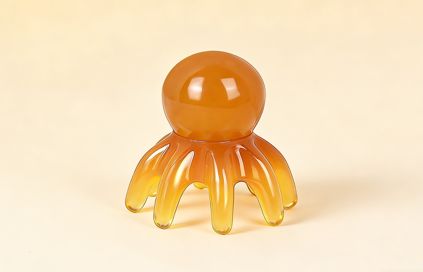 Octopus-Shaped Scalp Comb